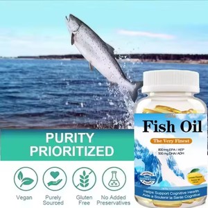Aceite de Pescado OEM Omega-3 EPA DHA 1000mg, Suplemento de Omega 3 para el Apoyo de la Salud del Corazón, Cápsulas Blandas de Aceite de Pescado - Product Image 5