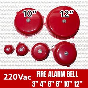 Système d'alarme incendie BaiChuan Ensemble de sonnette d'alarme incendie 6 pouces de diamètre 220v avec point d'appel à rupture de vitre Manuel à pousser - Product Image 5