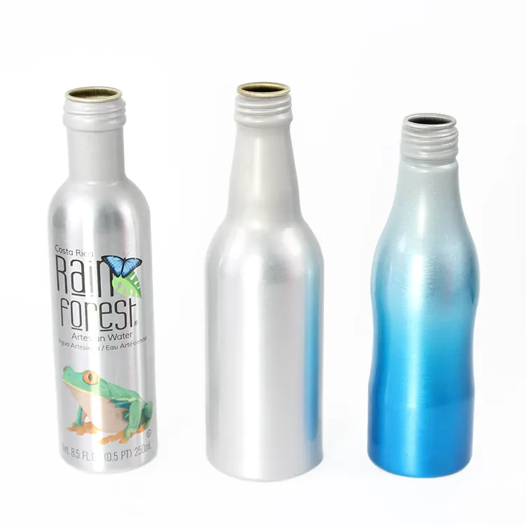 Alumínio Can 40ml 50ml 100ml 120ml 150ml 250ml Alumínio Can Manufacturer Custom Beer Carbonated Beverage Aluminum Bottle