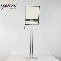 Support de table en métal ultra fin, boîte à lumière led, pour affichage de menu publicitaire, A1 A2 A3 A4, nouveau produit