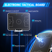 Portable 16 pouces LCD tablette d'écriture tactique de sport électronique planche à dessin numérique pour cadeau de Football