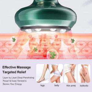 Masajeador de celulitis de mano-Kit de ventosas para máquina de ventosas de masaje con 12 modos de succión Masajeador anticelulítico recargable - Product Image 3