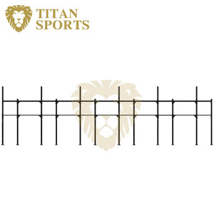 Vrijstaande Cross training fit Rig met Vliegende Pull Up Bars en Aap Bars power rack - Product Image 4