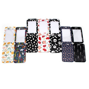 Titular de la tarjeta de PVC Vertical de alta calidad Personal de estudiantes Trabajadores Nombre Tarjeta de identificación Titular de la insignia - Product Image 3