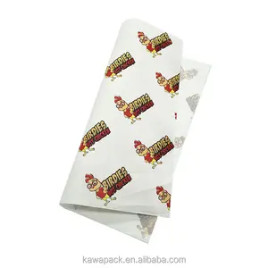 Food Grade Coated Greaseproof Hamburger Packaging Paper