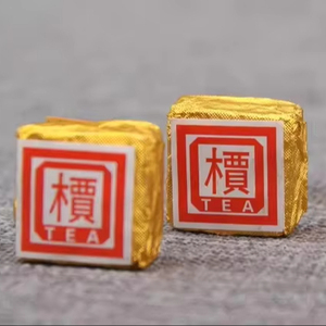 ชาอู่หลงยูนนาน 100 กรัม บรรจุภัณฑ์สวยงาม ชาอู่หลงจากต้นไม้โบราณ ชาผู่เอ๋อร์สุก ก้อนทองขนาดเล็ก กล่องของขวัญ - Product Image 3