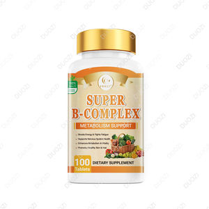 Tabletas de Vitamina Super B-Complex DUOZI - 100 Unidades, Aumento de Energía y Apoyo al Metabolismo, Veganas, Sin Gluten ni Nueces - Product Image 4