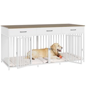 Cerradura decorativa para mascotas para interiores, para sala de estar, con doble compartimento, engrosada para evitar huyas y mordeduras, para perros. - Product Image 5