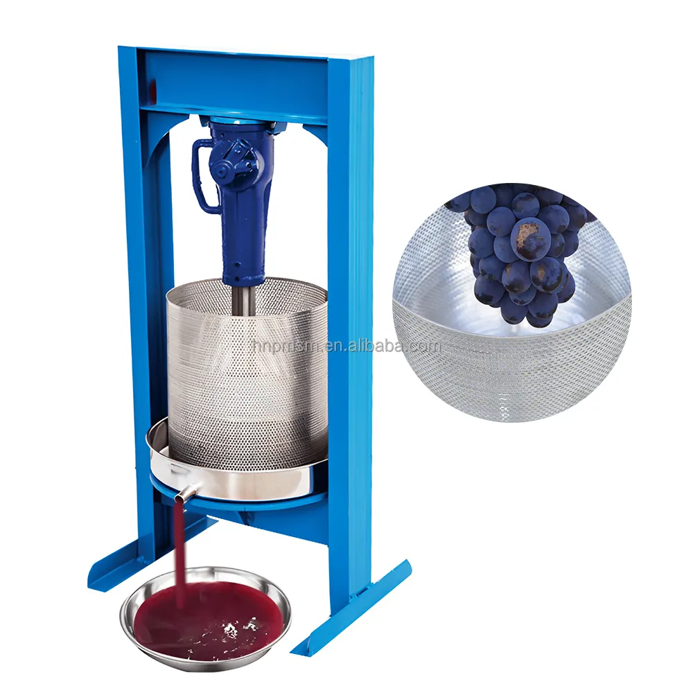Yaygın kullanılan dehidrasyon ekipmanları profesyonel hidrolik şarap basın makinesi sıkacağı Jack makinesi