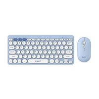Havit KB279GCM Touches à boutons ronds Sem Fio Teclado Y Mouse Para PC Teclados Optical Wireless Set Clavier et Souris Combo