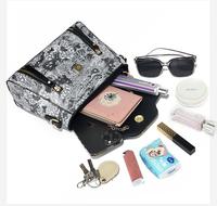 Sac à main bandoulière/crossbody JINZE3018 de luxe rétro en cuir PU avec fermeture éclair et doublure en polyester pour femme