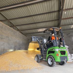 EVERUN roda baterai listrik depan <span class=keywords><strong>Mini</strong></span>, pemuat roda elektrik kompak <span class=keywords><strong>1T</strong></span> 2T - Product Image 6