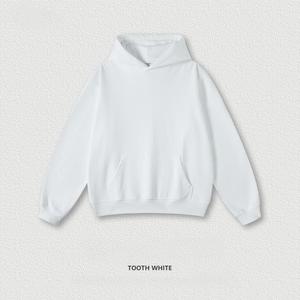Small <b>Bulk</b> Customization 500gsm Heavyweight Oversized Pullover French <b>Terry</b> Streetwear Men's Hoodies - Product Image 2