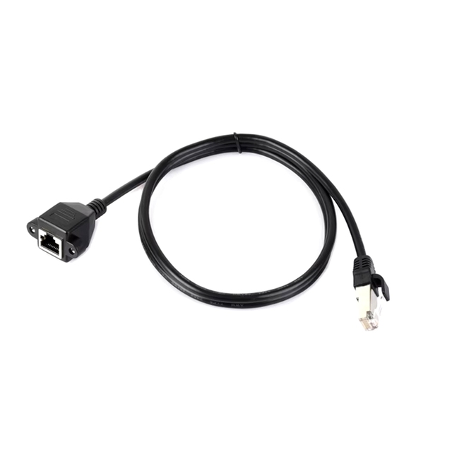 BSSY)RJ45 Ethernet Extension Cable Nickel-Plated Iron Providing Effective Interference Shielding Flexible PVC