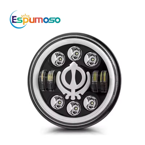 Nuevo Faro LED Redondo de 7 Pulgadas y 65W de la Mejor Calidad, Precios Económicos <span class=keywords><strong>2022</strong></span>, Faro <span class=keywords><strong>Patriot</strong></span> para <span class=keywords><strong>Jeep</strong></span> Wrangler Jl - Product Image 1