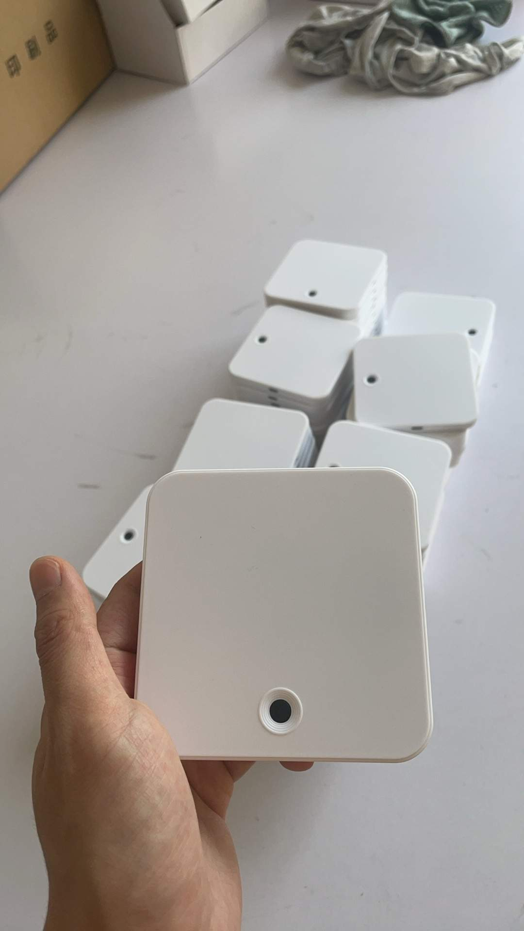 White without printing