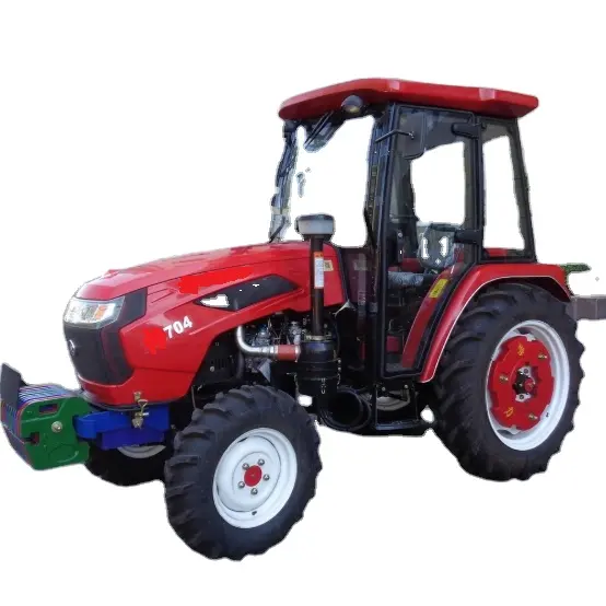 Landwirtschaft licher Traktor 70 PS Mini 4x4 Lader Ackers chlepper bester Preis 4WD Ackers chlepper zum Verkauf in Malaysia