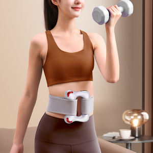 Pistol pijat otot bergetar portabel, dengan pistol pijat penghilang nyeri panas, mesin cincin pijat dengan sabuk untuk rumah - Product Image 2