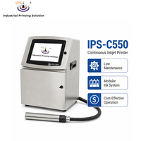 Imprimante jet d'encre IPS-C550 à démarrage rapide pour bois, codeur de date, machine de codage, machine de marquage de données variables