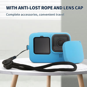 Offre Spéciale étui de protection en silicone de bonne qualité bon marché pour <span class=keywords><strong>Go</strong></span> <span class=keywords><strong>Pro</strong></span> <span class=keywords><strong>Hero</strong></span> 9/10/11 noir - Product Image 3