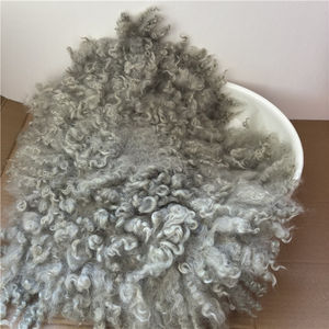 Manta de Lana Rizada Chunky Flokati para Fotografía de Bebés - Product Image 6