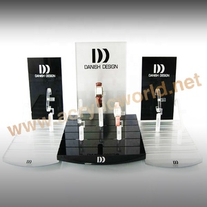 Digital Watch Shop <b>Display</b> Rack with LCD Player Retail Watch Showcase <b>Stand</b> for Watch Shop Counter - Product Image 4