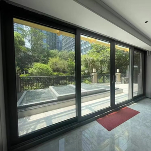 Puertas Corredizas de Patio de Vidrio con Aislamiento Térmico y Vista Exterior Completa, de Aluminio, con Tamaños Personalizables para <span class=keywords><strong>Apartamentos</strong></span> y Supermercados - Product Image 2