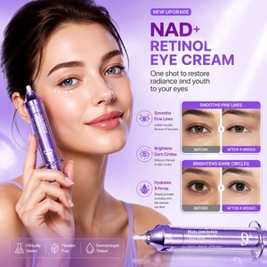 Crema <span class=keywords><strong>Contorno</strong></span> <span class=keywords><strong>de</strong></span> <span class=keywords><strong>Ojos</strong></span> Personalizada con Múltiples Péptidos, NAD+ y Retinol, Revitalizante, Rellena y Reafirma la Piel Flácida del <span class=keywords><strong>Contorno</strong></span> <span class=keywords><strong>de</strong></span> <span class=keywords><strong>Ojos</strong></span>, para un Brillo Juvenil Duradero, Venta al Por Mayor OEM - Product Image 4