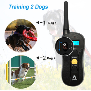 Collier de dressage pour chien sans choc, télécommande 600M, avec bip et vibration, rechargeable, étanche, pour chiens - Product Image 3