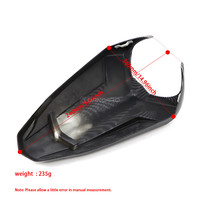 DANCARO housse de siège arrière de moto décoration carénages couverture de selle en plastique pour YAMAHA R15 V3 pièces accessoires