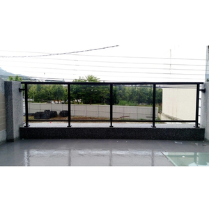 Hot bán cầu thang ban công boong lan can chất lượng kim loại + kính thiết kế chống cháy lan can hệ thống - Product Image 3