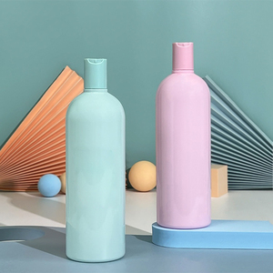 Oferta Especial: Envases Cosméticos de Lujo en Forma de Cilindro de 1 Litro (1000 ml) en Color Verde y Rosa para Champú y Crema Facial, Botellas de Plástico - Product Image 3