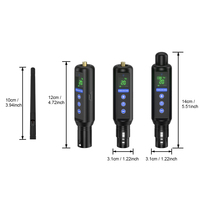 Émetteur/Récepteur DMX sans fil SHEHDS, 126 canaux, contrôle tactile pour les grands spectacles et événements