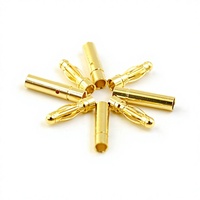 Prise banane plaquée or en cuivre pur Amass GC3010-M/GC3010-F 30mm 500V 5-70A pour moteurs et ESC de modèles d'avions RC