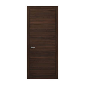 Puerta Interior de Madera Sólida de Diseño Moderno y Simple, Ecológica, con Aislamiento Acústico - Product Image 4