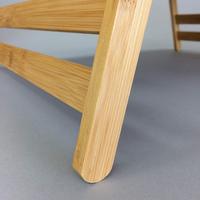 Table de camping pliable en bambou WDF pour l'extérieur, table de plage, table pliante portable, table de pique-nique en bambou pour l'extérieur