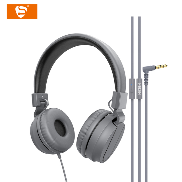 MEKEN KN01 Wired Headset Ear Foldable Retractable Headphones Dynamic Deep Bass 40mm Driver IPX-4 Waterproof Apt-X HD USB