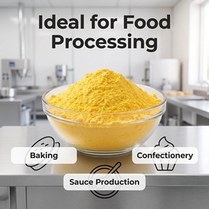 Poudre de jaune d'œuf naturelle pasteurisée séchée par pulvérisation, émulsifiant de qualité supérieure pour sauces mayonnaise et vinaigrettes, saveur riche, vente en gros - Product Image 3