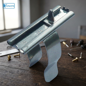 จานผสมแต่งหน้าสแตนเลสพื้นผิวเรียบมือฟรีปรับขนาดพื้นผิวตราตรึงใจ - Product Image 3