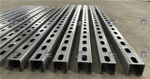 Strut Channel Cold Former <span class=keywords><strong>Ameco</strong></span> Roofing PLAIN Channel41 41 Alone Solar Stand Roll Forming Machine - Product Image 5