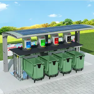 Higher collection point capacity Waste bin systems ground waste sorting cans and underground containers