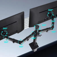 Support d'écran ergonomique à clipser sur moniteur d'ordinateur