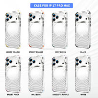 Funda Protectora para Teléfono con Esquinas Anti-Impacto y Protección Contra Caídas, Transparente, para iPhone 18 17 Pro Max 16 15 14 13 Air Plus