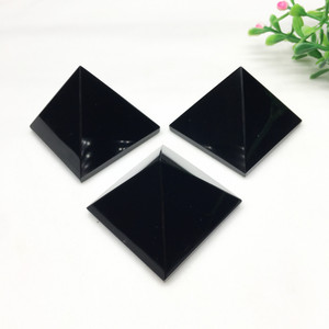 Wholesale Natural Spiritual Healing Crystals <strong>Pyramid</strong> Home Decoration Obsidian <strong>Pyramid</strong> - Product Image 2
