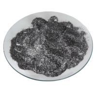 Poudre de graphite à haut carbone extensible de volume d'expansion du graphite 250 pour la résistance au feu enduisant le graphite expansible