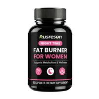Ausreson OEM Slim Plus Brûleurs de Graisse Compléments Alimentaires Capsules Amincissantes à Base de Plantes pour un Ventre Plat – Meilleures Capsules Brûle-Graisse pour Femmes