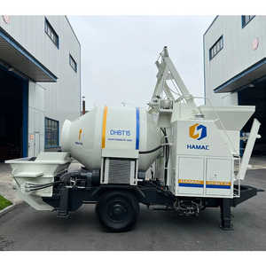 Hot Selling Electric DHBT15 <b>Concrete</b> <b>Mixer</b> Pump New Condition Construction Equipment 40m Max. Vertical Conveying <b>for</b> <b>Sale</b> - Product Image 1