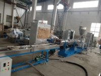 Granulateur-extrudeuse promotionnel à double étage pour LLDPE, avec moteur, production de 200-300 kg/h