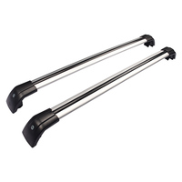 Barre transversale de voiture pour deux barres horizontales 4x4 galerie de toit en alliage d'aluminium personnalisée pour suv porte-bagages avec accessoires