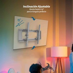 Supporto TV inclinabile per TV da 32 a 70 pollici fino a 45 kg Vesa 615 x 410 mm - Product Image 4